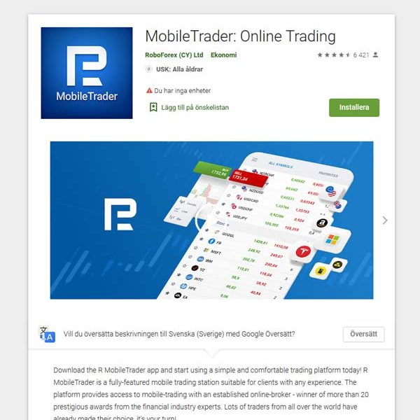 Online Trading Markt